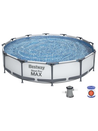 Бассейн Bestway 56416 каркасный, 366х76 см, 6473 л, фильтр-насос 1249 л/ч