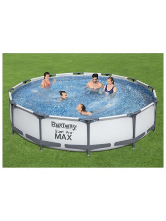 Бассейн Bestway 56416 каркасный, 366х76 см, 6473 л, фильтр-насос 1249 л/ч