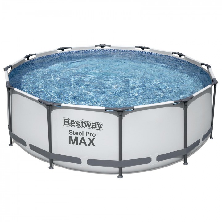 Бассейн Bestway 56418 каркасный, 366х100см, 9150 л, фильтр-насос 2006 л/ч, лестница