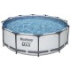 Бассейн Bestway 56418 каркасный, 366х100см, 9150 л, фильтр-насос 2006 л/ч, лестница