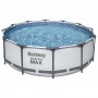 Бассейн Bestway 56418 каркасный, 366х100см, 9150 л, фильтр-насос 2006 л/ч, лестница