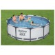 Бассейн Bestway 56418 каркасный, 366х100см, 9150 л, фильтр-насос 2006 л/ч, лестница