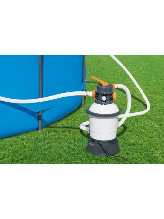 Фильтр-насос песочный Bestway 58515, 3028 л/ч, резервуар для песка 8,5 кг