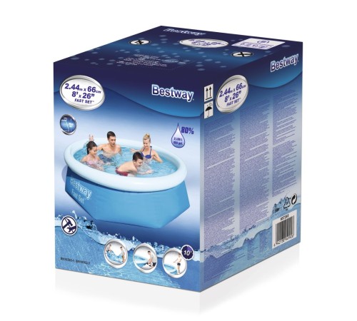 Бассейн Bestway 57265 надувной, 244х66 см, 2300 л