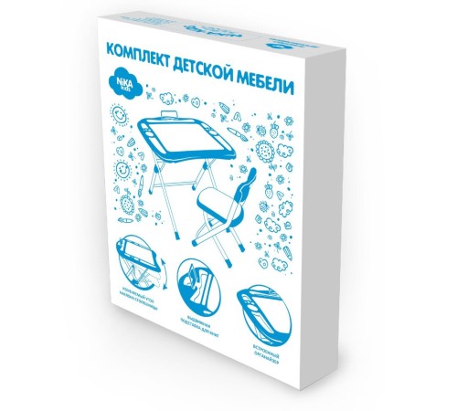 Комплект детской мебели Ника Пушистая азбука NKP1/4