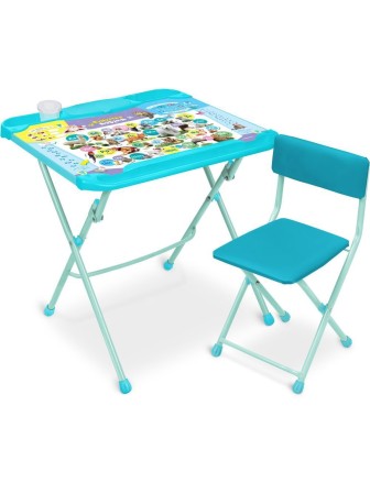 Комплект детской мебели Ника КНД4/3 Пушистая азбука 