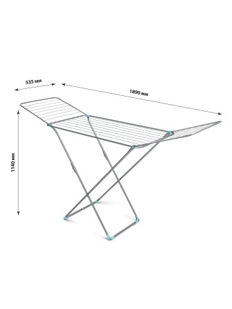 Сушилка для белья Ника СБ2/С напольная