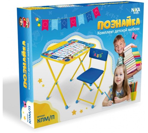 Комплект детской мебели Ника КПМ/П "Познайка" от 1,5 лет