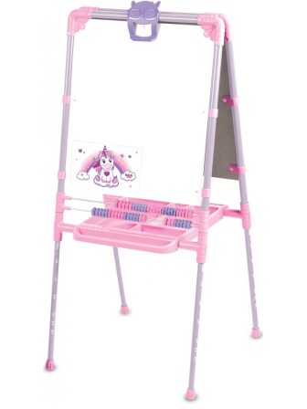 Мольберт растущий Ника М2Л-М/1 с единорогом двусторонний