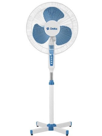 Вентилятор напольный DELTA DL-020N белый с синим