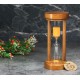 Часы песочные 10 минут Стеклоприбор, песок оранжевый, корпус орех