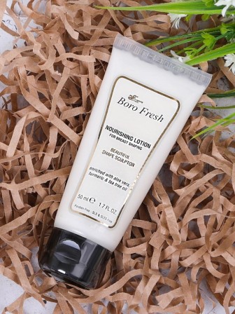 Лосьон Боро Фреш для поддержания формы груди "Куркума и чайное дерево" 50 мл