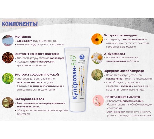Крем от купероза Куперозан-Fito Фитол-9, 75 г