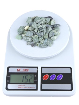 Жадеит 150 г минерал для очистки и кондиционирования воды