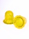 Массажер ТЮЛЬПАН для чувствительной кожи, желтый (2 шт в коробке)