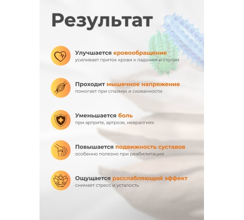 Массажер ЧУДО-ВАЛИК МИНИ синий-зеленый (2 шт в упаковке)