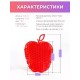 Массажер ЧУДО-ВАРЕЖКА Модель 2 Яблоко красный