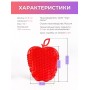 Массажер ЧУДО-ВАРЕЖКА Модель 2 Яблоко красный