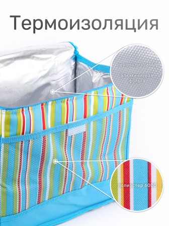 Сумка холодильник изотермическая 15 л Green Glade P2015