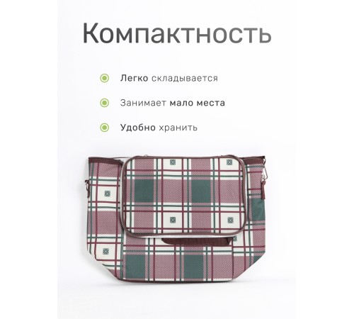 Сумка холодильник изотермическая 20 л Green Glade P1052