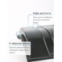Лопата снеговая пластиковая Богатырь с алюминиевой планкой, без черенка