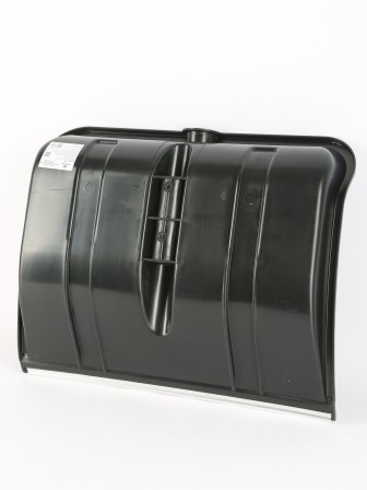 Лопата снеговая пластиковая Богатырь с алюминиевой планкой, без черенка