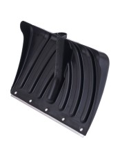 Лопата снеговая Крепыш пластиковая с оцинков. стальной планкой, без черенка