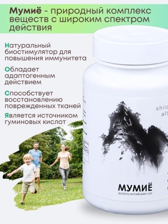 БАД "Мумиё" Алфит Плюс № 60