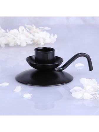 Подсвечник "Ретро" черный для 1 свечи