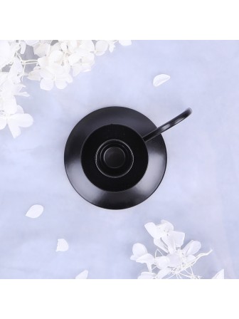 Подсвечник "Ретро" черный для 1 свечи