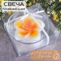 Плавающая свеча "Тропический цветок" 11 см