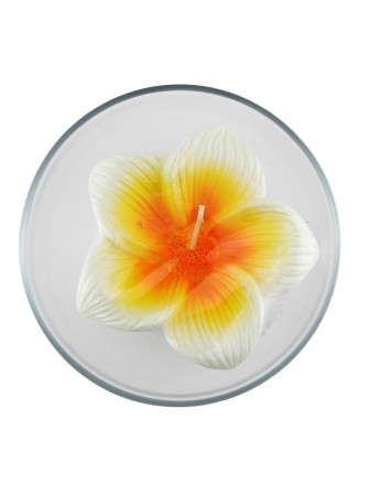 Плавающая свеча "Тропический цветок" 11 см