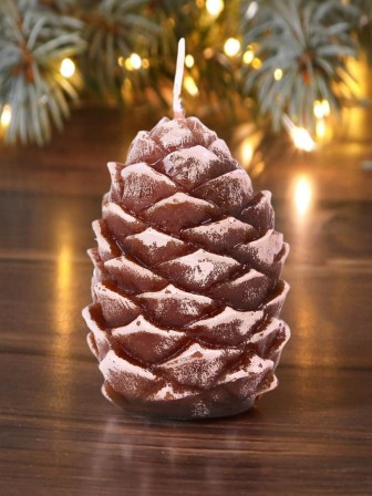 Свеча ароматизированная "Шишка кедровая арома" Омский свечной