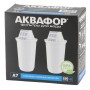 Кассета Аквафор A7 (2 штуки) минеральный состав для мягкой воды