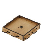 Подставка для благовоний Квадрат 8х8х2 см