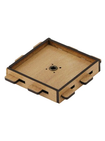 Подставка для благовоний Квадрат 8х8х2 см