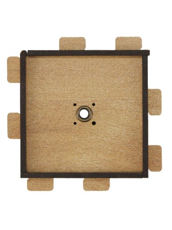 Подставка для благовоний Квадрат 8х8х2 см