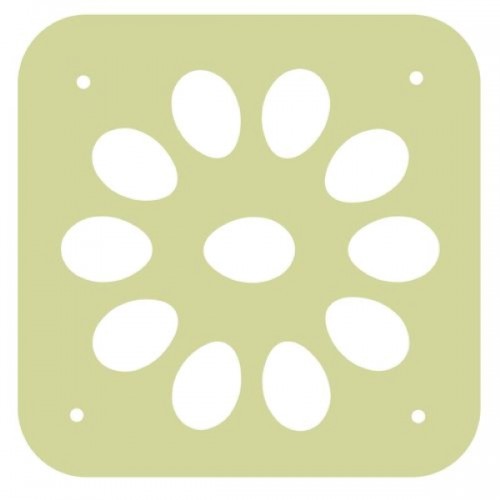 Решетка в большой овоскоп Несушка перепелиная на 11 яиц
