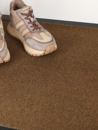 Коврик влаговпитывающий ребристый VORTEX 24194 TRIP, 60 х 90 см, коричневый