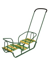 Санки для двойняшек Ника СД/З2 зеленые