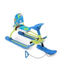 Снегокат Ника TWINY1 TW1+/ПЗ с пушистыми зверями