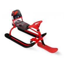 Снегокат Ника TWINY1 TW1+/Э с принтом "Nika kids экстрим"