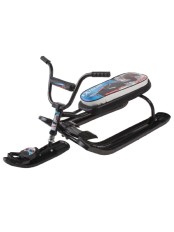 Снегокат "Ника джамп" СНД1/Г2 гонки/черный каркас