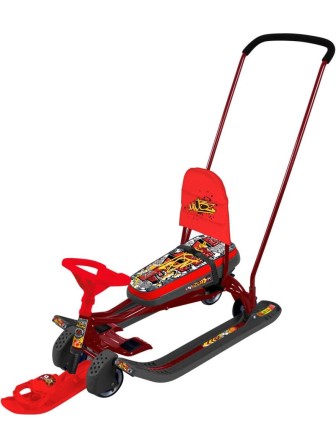 Снегокат Ника "Тимка Спорт 6" ТС6/ГК2 граффити красный