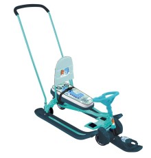 Снегокат Ника "Тимка Спорт 6" ТС6/Д2 с динозавром