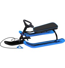 Снегокат Ника Тимка Спорт ТСЛ/Ч2 черный/голубой