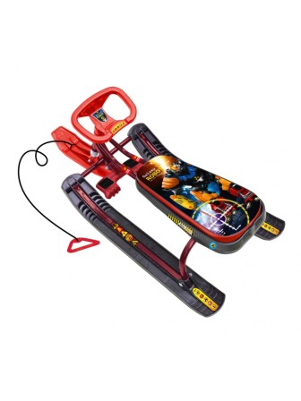 Снегокат Ника Тимка Спорт-1 ТС1/Р2 с роботом/бордовый