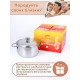 Кастрюля Амет Классика 3,0 л 1С371 с металлической крышкой