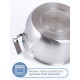 Кастрюля Амет Эконом 3 л 1С815 с металлической крышкой