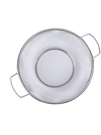 Дуршлаг металлический с ручками MALLONY Macaroni 22 см нержавеющая сталь
